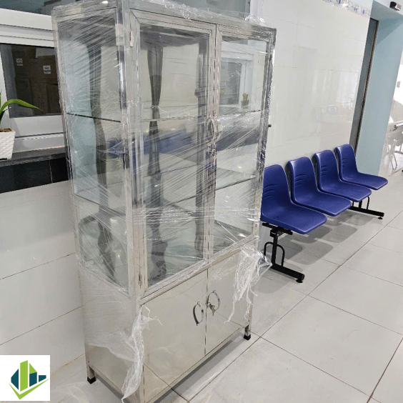 TỦ KÍNH INOX