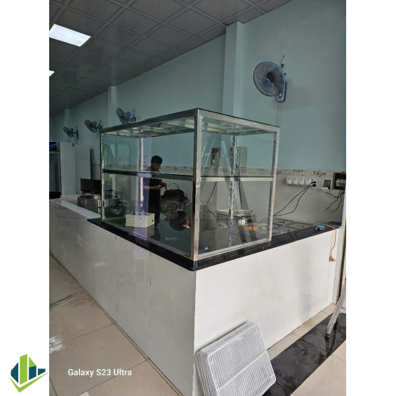 TỦ QUẦY KÍNH 1400x500x900 